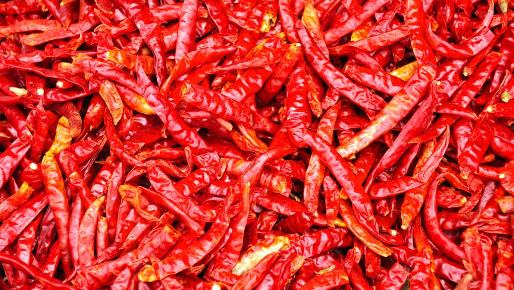 干辣椒 （辣椒籽和辣椒段分離）