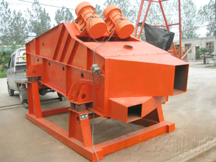 上振式直線振動篩